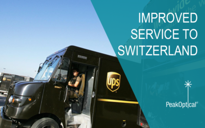 Improved service to Switzerland