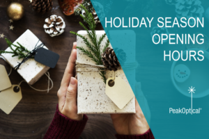 Holiday season opening hours
