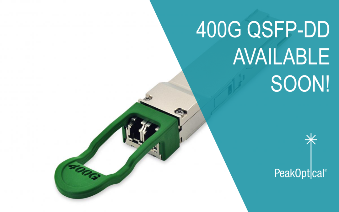 400G technology is just around the corner – QSFP-DD arriving soon
