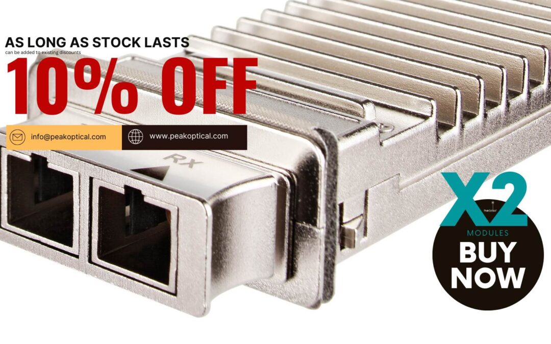 10% OFF X2 Modules – As long as stock lasts!